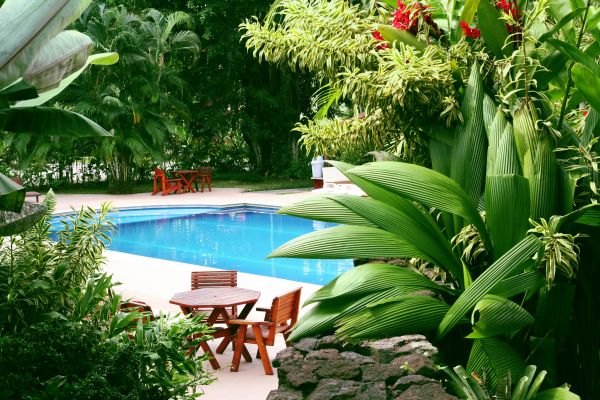 Pool Area Landscaping in Ballwin