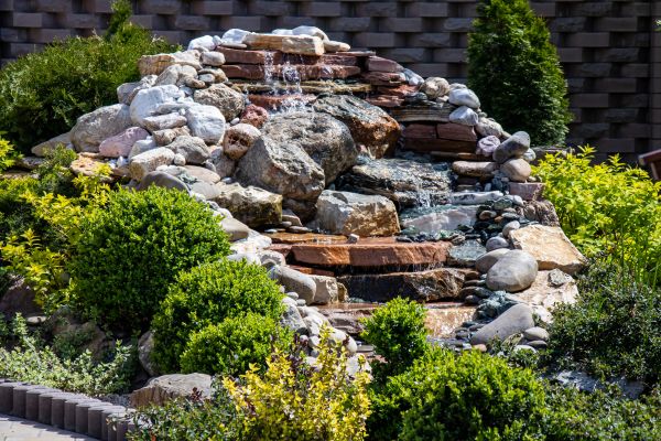 River Rock Landscaping in Ballwin