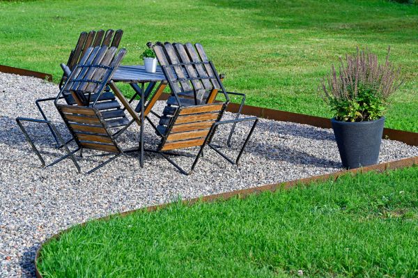 Metal Edging Installation in Ballwin