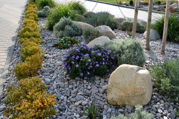 Decorative Rock Installation in Ballwin
