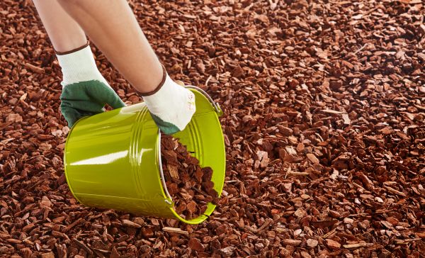 Wood Chip Landscaping in Ballwin