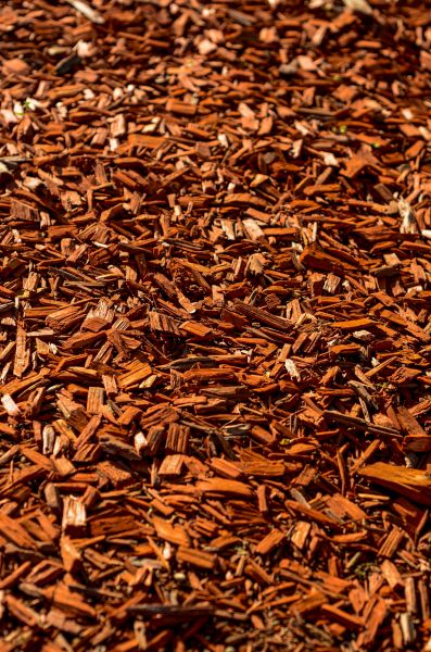 Cedar Mulch Spreading in Ballwin
